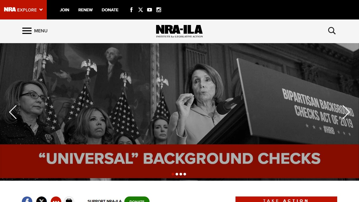 NRA-ILA | Universal Background Checks